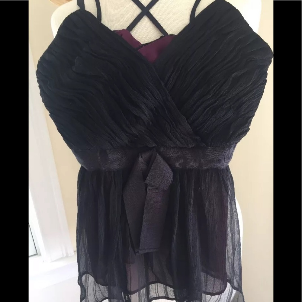 French Connection thin strap top- Size 6